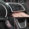 Car Styling Volant Décoration Cadre couverture Garniture ABS pour Audi A3 8V A4 B9 A5 2017-2019 Intérieur Accessoires Auto