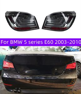 Accesorios para automóviles, luz trasera para BMW E60 520I 523I 525I 530I 2003-2010, luces traseras, lámpara LED, señal de giro, luces antiniebla de freno de marcha atrás