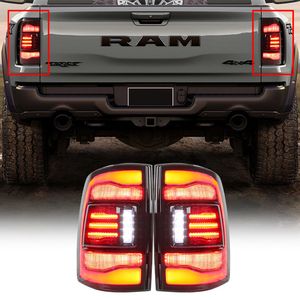 Ensemble de feu arrière de style de voiture pour Dodge RAM feu arrière LED 09-18 Ram1500 2500 3500 feux de marche arrière de frein Streamer clignotant