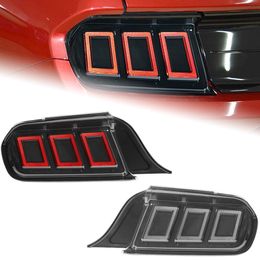 Feu arrière de style de voiture pour Ford Mustang feux arrière 20 15-20 22 clignotant arrière avertissement lampe de freinage ensemble de feu arrière de voiture