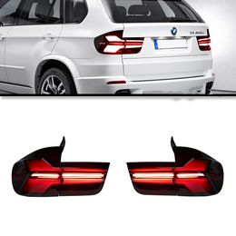 Señal trasera de estilo de automóvil para BMW X5 E70 2010-2013 DRL Taillight Signal Respalto Accesorios de reverso LED