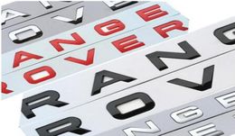 Couverture d'autocollant d'insigne d'emblème de Logo de coffre de style de voiture pour Range Rover Sport Evoque3078760