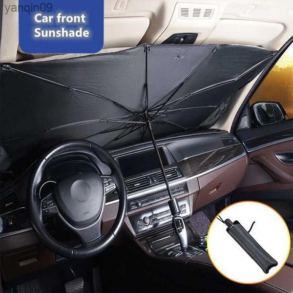 Parasol para coche, parasol para ventana delantera de coche, cubre aislamiento multicapa, Protector solar para coche, protección Interior para parabrisas L230626