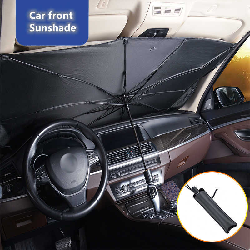 Auto Sun Shade Protector Parasol Auto voorruit Zonneschaduw bedekt auto zonnebeschermer interieur voorruitbeveiliging Accessoires