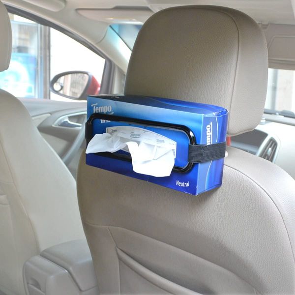 Sol Sun Sun Tisser Box Bolsan Bolsa Fijar silla Silla para el automóvil Toalla de papel posterior Auto Almacenamiento de automóviles Accesorios para automóviles