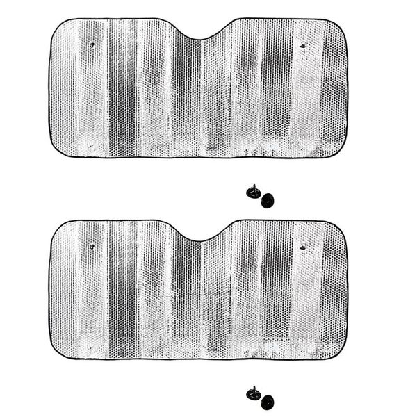 Pare-soleil de voiture 1 pièces pare-soleil pièces d'auto dissipateur de chaleur pare-brise pare-soleil réfléchissant pour couverture pare-vent