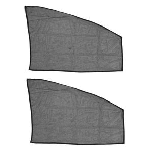 Auto Sunshade 2 pc's Duurzame raamblinds praktische vouwzonten (zwart)