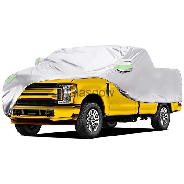 Pare-soleil de voiture 210T étanche UTE Pickup Truck Cover pour Ford Raptor F150 RANGER Toyota Tundra Dodge Ram Protection contre les intempéries Housse de voiture complète x0725