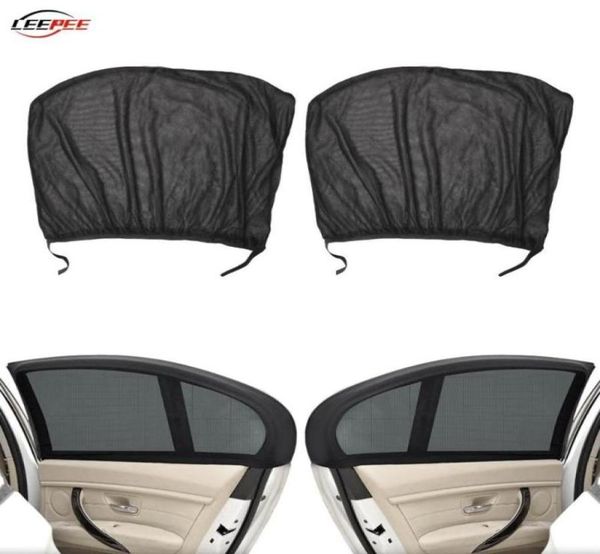 Voiture Sunshade 2pcs 50x110cm rideaux en filet