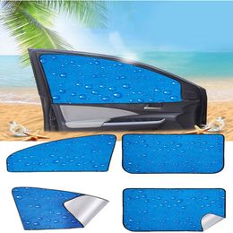 Auto Sunshade 80 50 cm magnetische UV Zon Shade Bescherming Gordijn Gordijn Raam Zij Water Drop Visor Zomerfilm