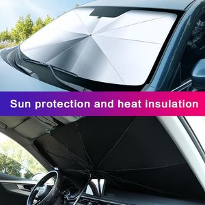 Auto Sunshade Automotive Interieur Parasol Ruitenscherm Cover UV Bescherming Zonschaduw Voorraam Accessoires