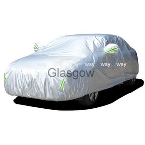 Parasol para automóvil Cubierta para parasol para automóvil Exterior Peotector Cuatro estaciones Cubiertas universales para exteriores Nieve Hielo Granizo Impermeable A prueba de polvo Sombra AntiUV x0725