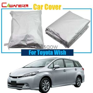 Voiture Pare-Soleil Cawanerl Couverture De Voiture Neige Pluie Résistant Protecteur UV Anti Couverture Pour Toyota Livraison Gratuite! x0725