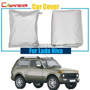 Pare-soleil de voiture Cawanerl SUV bâche de voiture UV Anti pluie neige résistant à la poussière couverture pour Lada Niva livraison gratuite! x0725