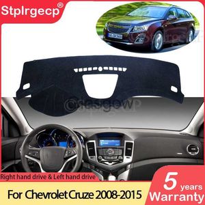 Pare-soleil de voiture pour Chevrolet Cruze 2008 2009 2010 2011 2012 2013 2014 2015 MK1 Tapis antidérapant Tapis de protection pour tableau de bord Pare-soleil Dashmat Accessoires x0725