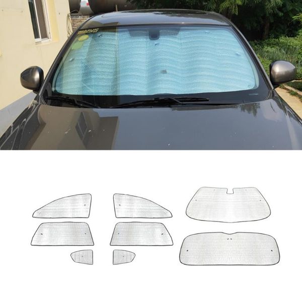 Parasol de coche para Sylphy Sentra 2006-2012, cubierta de protección UV para parabrisas, aislamiento térmico, protección Interior de ventana frontal y lateral