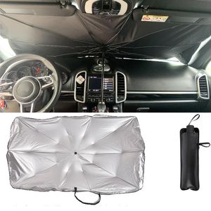 Auto Sunshade Front Wind Shield Zonbescherming en UV Universal Paraplu Cover