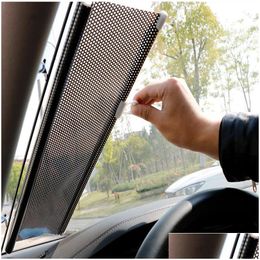 Accesorios de protección de la sola solar del automóvil Cortinas del parasol del protector de sombra solar retráctil