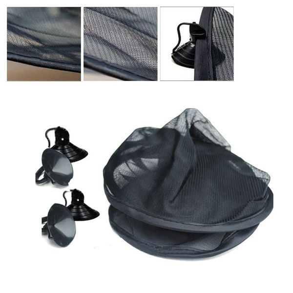 Parasol para coche, ventana parasol para ventanas laterales y traseras, cortinas de visera plegables de vidrio Anti UV