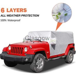 Auto Zonnescherm SunShield Cover voor Jeep Wrangler JK JL 4 Deur 20072021 Sneeuw Regenhoes x0725