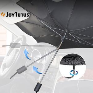 Auto zonneschade paraplu buigbare voorruit deksel raam zon schaduw universele interieurbescherming