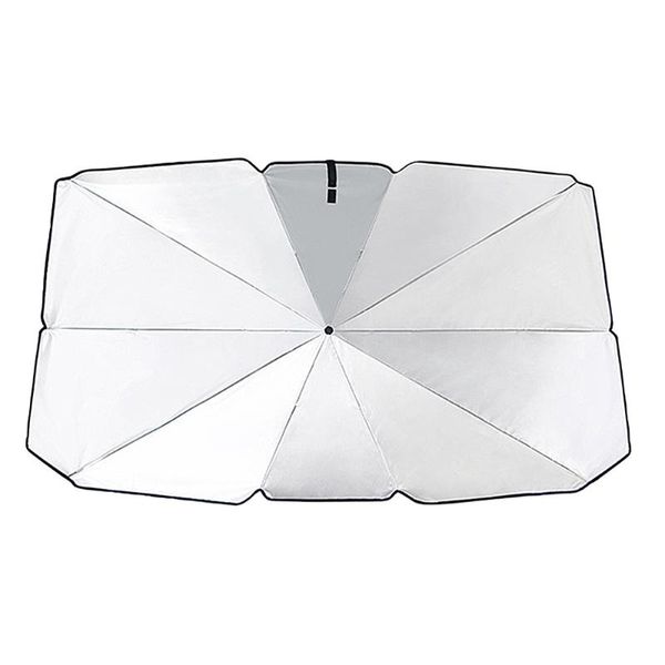 Parasol para coche Uso de vehículos Aislamiento Visera parasol Estiramiento interior Parabrisas delantero (grande)