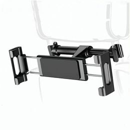 Auto-tablet Stand Back Seat Headrest Mount Houder voor 4-12,9 inch 360 Rotatie Universele PC Auto Phone Holder Stands
