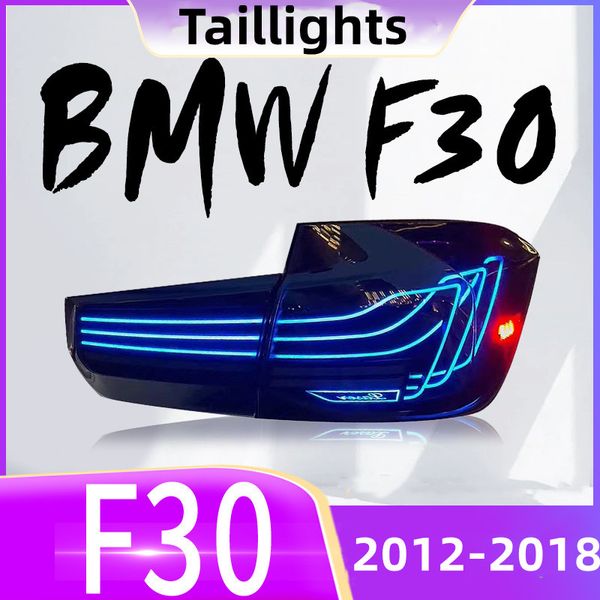 Kits de luces traseras de coche para BMW Serie 3 F30/F35 CSL 20 12-20 18 luces traseras señal de giro luz trasera parada freno reverso Taillamp montaje