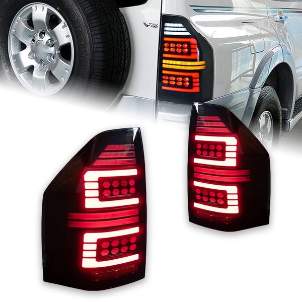 Ensemble de feux arrière de voiture pour Pajero V73 feu arrière 2004-2014 V75 V77 V87 Montero feu arrière LED clignotant arrière