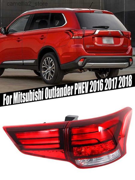 Feux arrière de voiture LED, feu de stop, voyant d'avertissement pour Mitsubishi Outlander PHEV 2016 2017 2018 Q231017