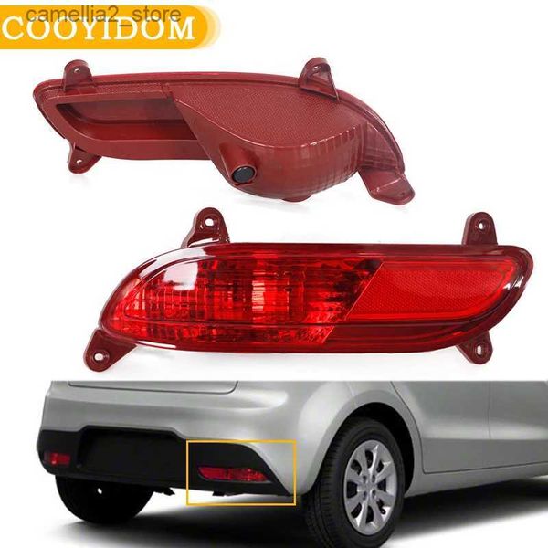 Feux arrière de voiture Feu arrière de voiture feu antibrouillard pare-chocs arrière indicateur de lampe stop pour KIA RIO hayon 2012-2015 92405-1W210 92406-1W210 Q231017