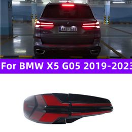 Luces traseras del automóvil para BMW X5 G05 Taillight 20 19-2023 Actualización LCI Dinámica Flujo trasero G18 Taillamp de estilo