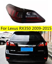 Auto-staartlichten voor Lexus RX350 Stoplamp 20 09-20 15 RX270 RX300 RX400 LED Dynamische draai Signaal Achterlichten Remverkeringstraden achterlichten