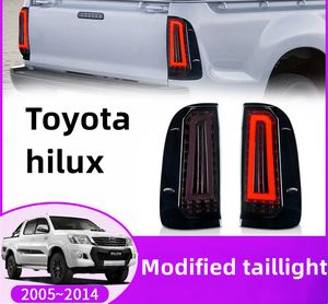 Feux arrière de voiture pour Toyota Hilux 2005-2014 LED feux arrière Signal feux Stop frein arrière ensemble de lampe arrière