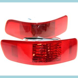 Auto -achterlichten Paar achter bumper rechts links staart mist lichtlamp geschikt voor mitsubishi outlander 20072012 Peugeot 4007 Citroen ccrosser dhpg6