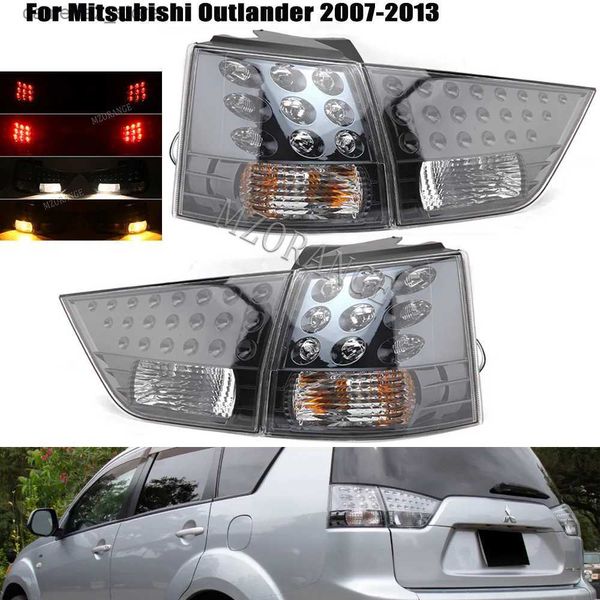 Feux arrière de voiture Feux arrière pour Mitsubishi Outlander EX Phev 2007 2008 2009 2010 2011 2012 2013 LED Stop Stop Clignotant Accessoires de voiture Q231017