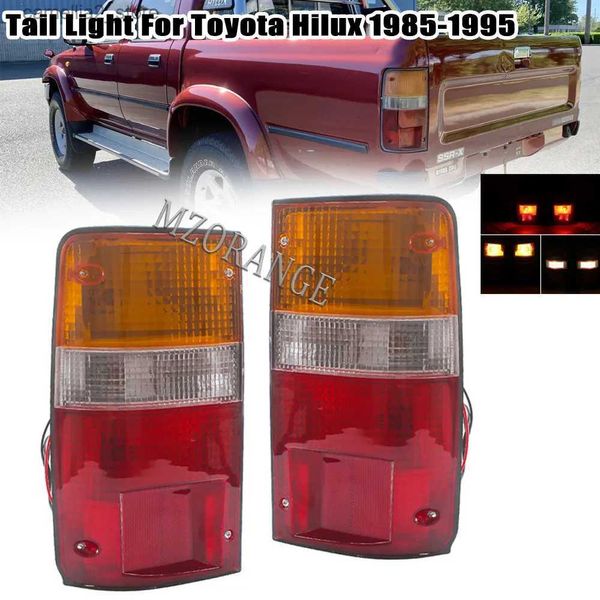 Luces traseras de coche luz trasera freno para Toyota Hilux MK3 LN RN YN Pickup 2-4WD 1989-1995 LED parachoques advertencia conducción lámpara montaje accesorios coche Q231017