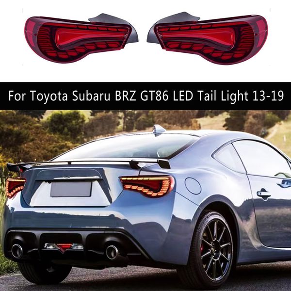 Caraises de voiture Turn Signal Frein Inversion Parking Running Light For Toyota Subaru BRZ GT86 Light Tail 13-19 Pièces de lampe arrière