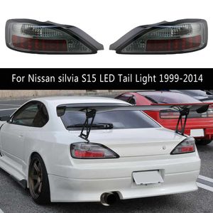 Auto Achterlicht Montage Voor Nissan Silvia S15 Led-achterlicht 99-14 Rem Achteruit Inparkeren Running Lights Streamer Richtingaanwijzer achterlicht