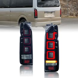 Auto-achterlicht voor Toyota Hiace 20 05-20 18 LED Dynamic Turn Signal achterlamp mistremrem omkering achterlichten montage