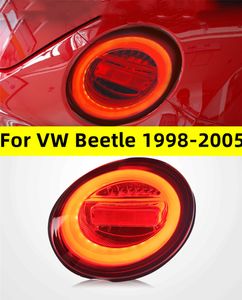 Feu arrière de voiture pour VW Beetle 1998 – 2005, ensemble de feux arrière LED, feu de freinage arrière, antibrouillard, feu de jour DRL