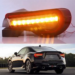 Feu arrière de voiture LED, pour Toyota 86 Subaru BRZ, frein antibrouillard, clignotant de stationnement, feux arrière dynamiques, éclairage de pièces automobiles