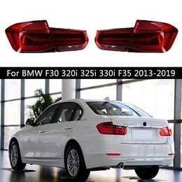 Auto -achterlicht LED Turn Signal voor BMW F30 320i 325i 330i F35 FOG Lopende Rem achterlamp staartverlichting Montage