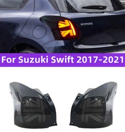 Auto Achterlicht Upgrade Voor Suzuki Swift 20 17-20 21 LED Achterlichten Richtingaanwijzer Omkeren Rem Mistlamp