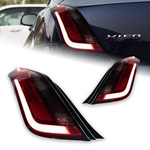 Auto Achterlichten voor Jaguar XJ XJL Achterlichten 2010-20 18 XJL Led-achterlicht DRL Rem Reverse Stop lamp Montage