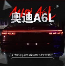 Auto Door Achterlicht Upgrade Voor Audi A6L 20 19-20 21 Led Knipperlichten Achter Reverse Brake Achterlichten montage