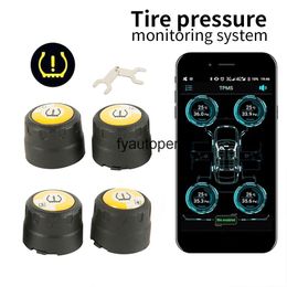Outil de capteur de pression des pneus de voiture Bluetooth 4.0 avec Android pour IOS BLE TPMS capteurs d'alarme externes universels