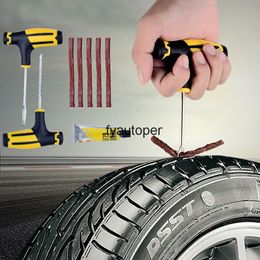 Autoband Reparatie Tool Kit Studding Set Auto Fietsen Tubeless Tyre Puncture Plug Garage S