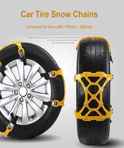 Chaîne de neige de pneu de voiture Auto camion réglable boue d'hiver anti-dérapant sécurité d'urgence pneu roue chaîne ceinture236b6500634