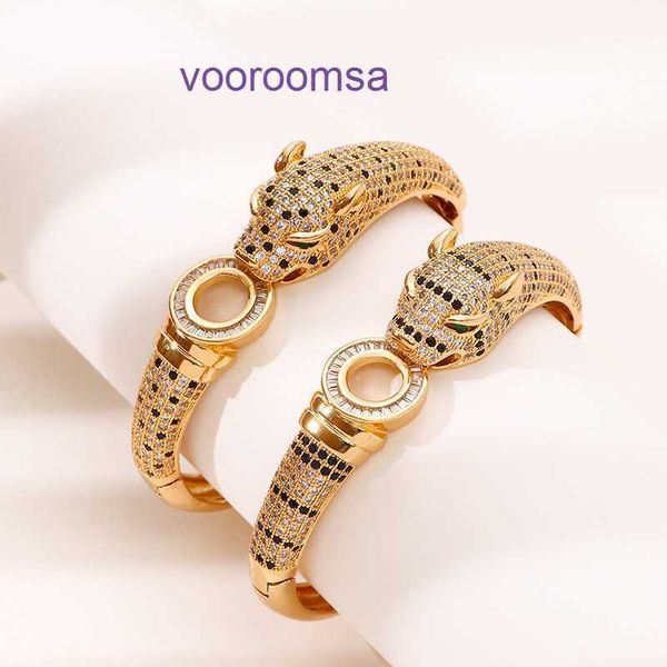 Voiture Tires Design Femmes Perle Bracelets Charme Bijoux De Luxe Pour Lady Cadeau Nouveau Exquis Plein Diamant Léopard Femmes Bracelet avec Haute Couleur Avec Boîte D'origine